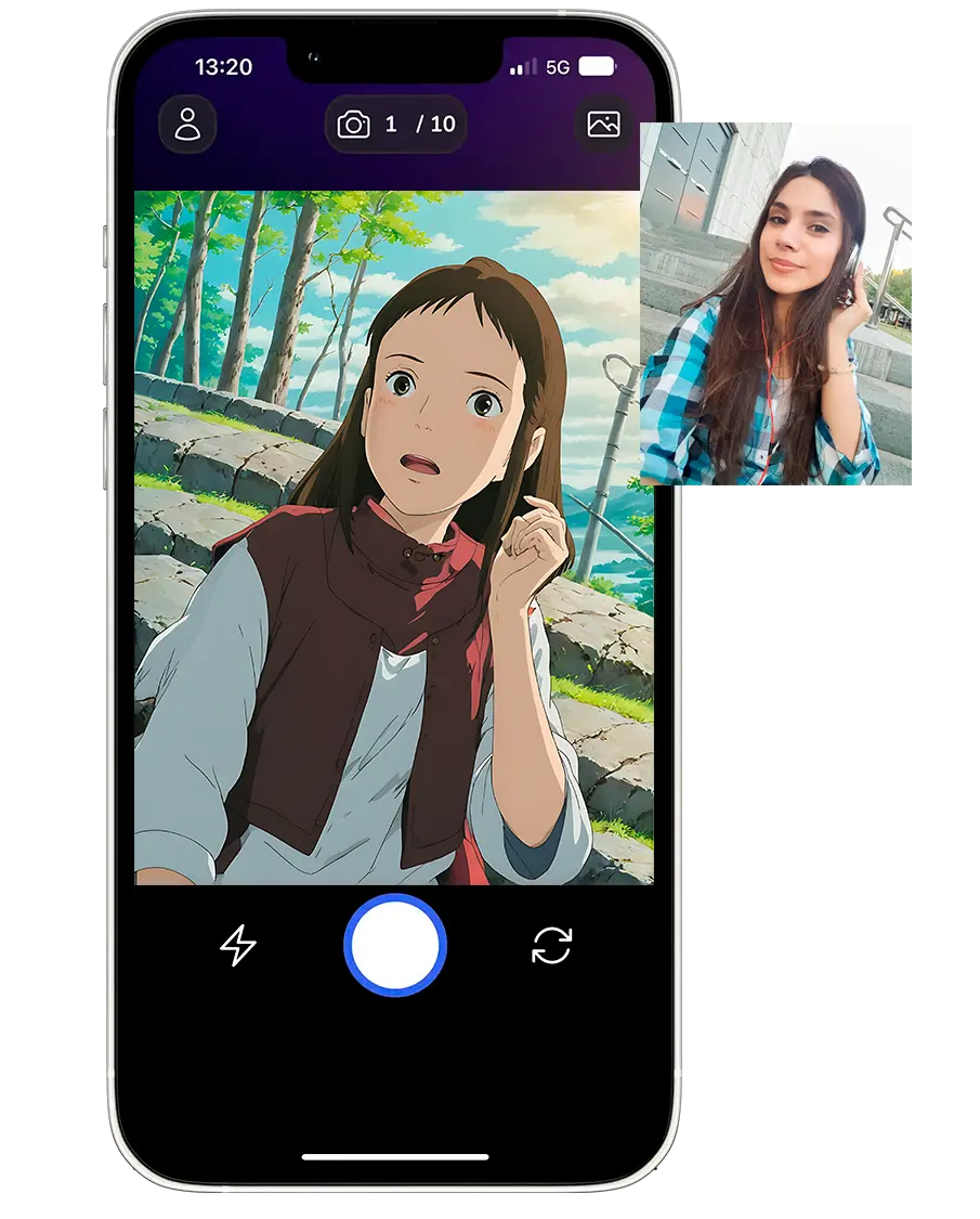 Create Amazing Ghibli Style Avatars.