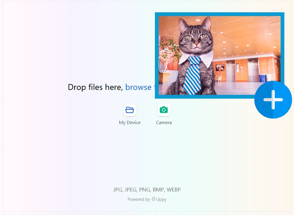 Upload the First Frame.