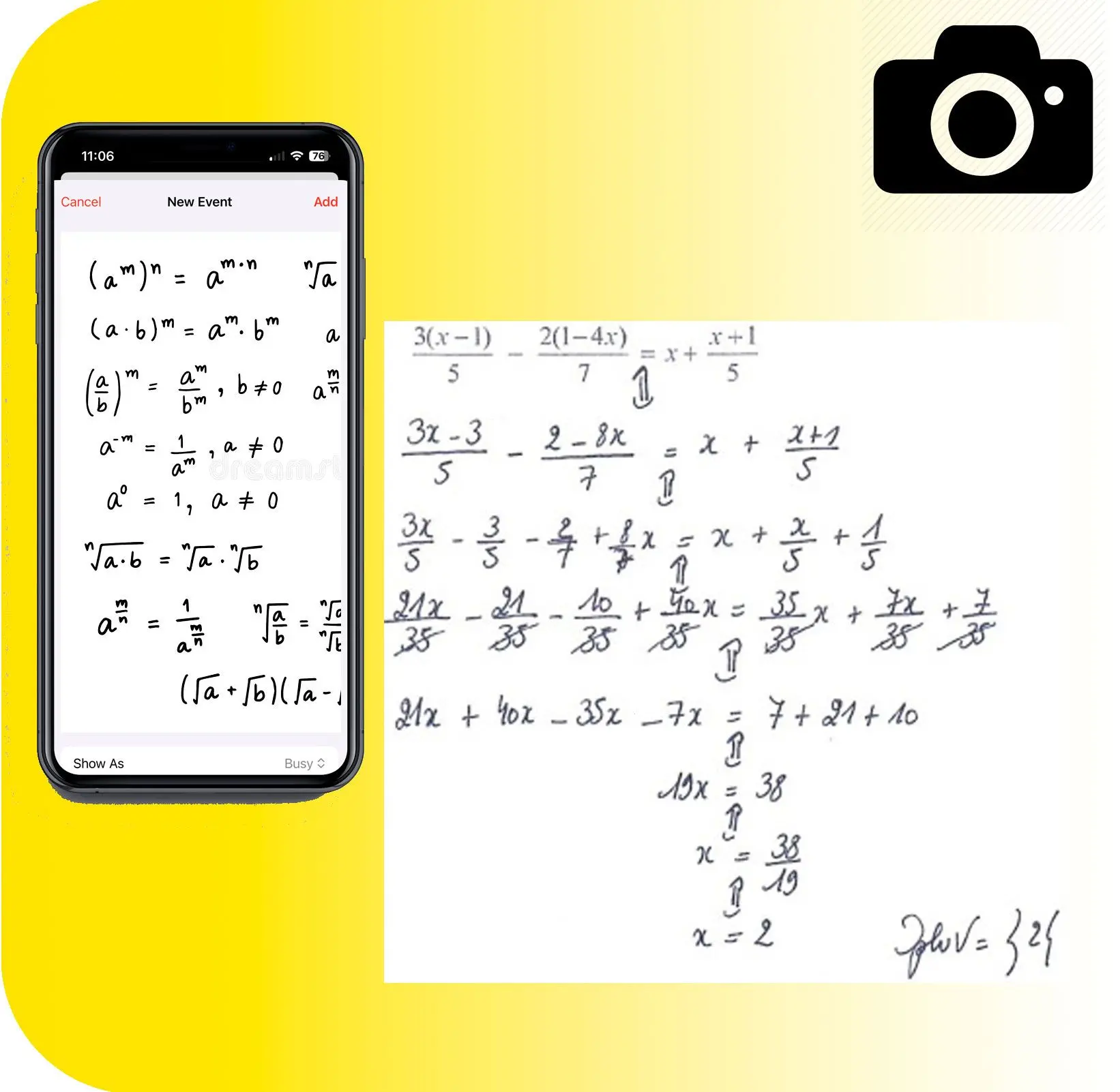 Just Take a Photo or Screenshot.