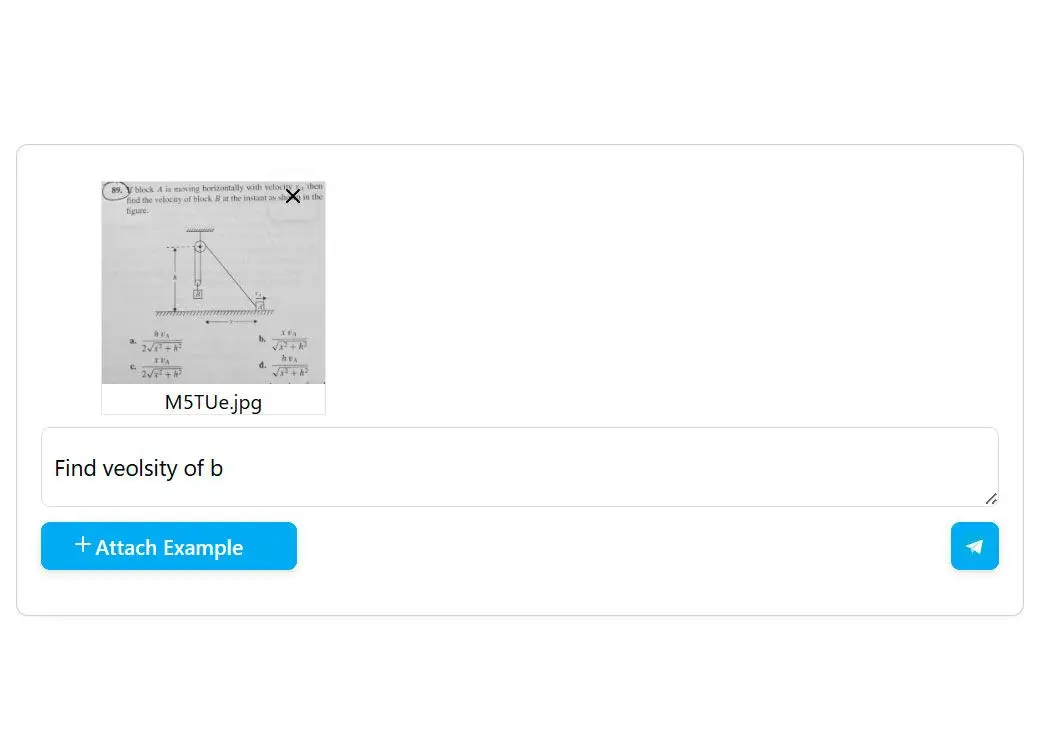 Enter variables (optional).