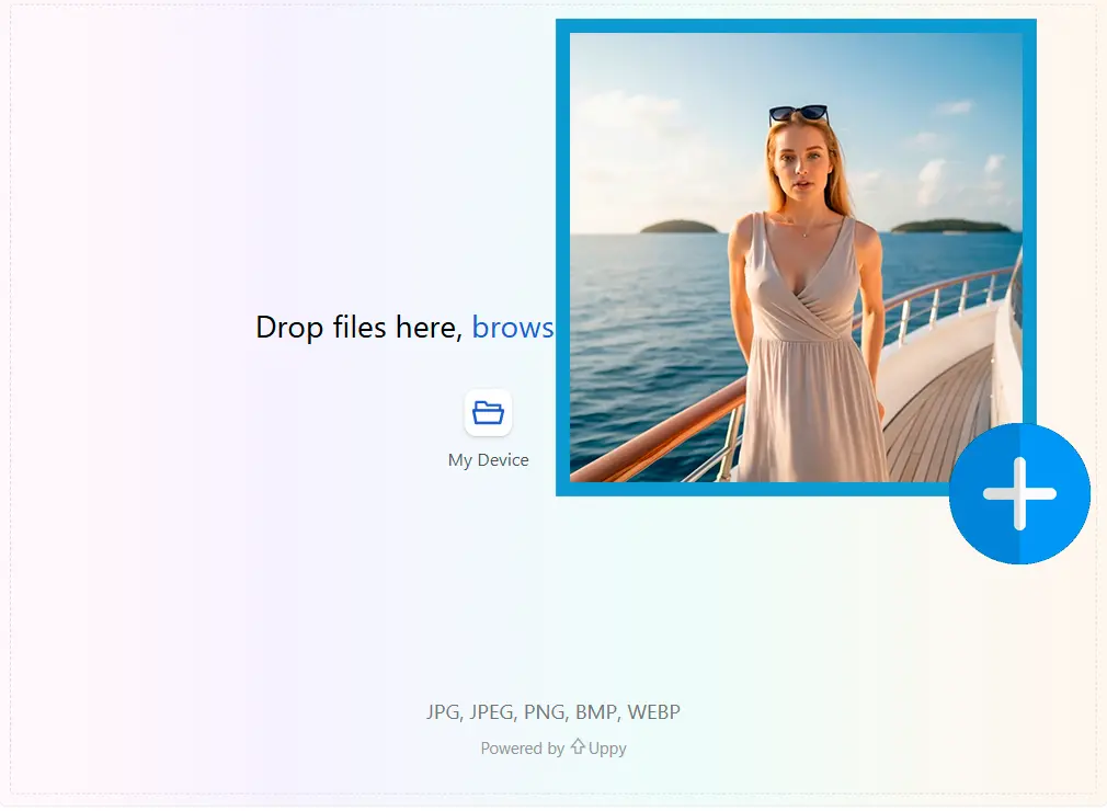 Upload a Reference Image.