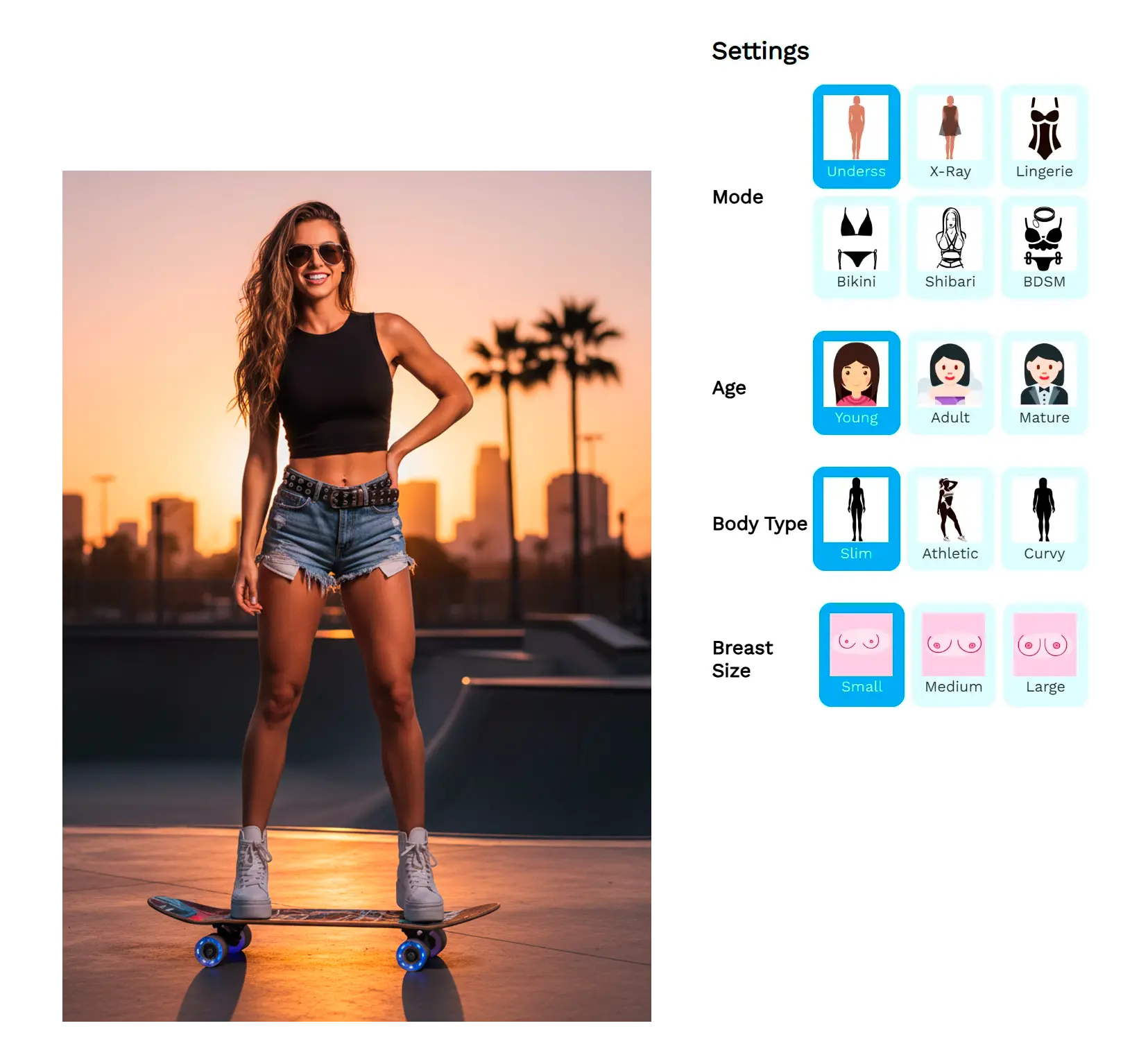 Configure the Result Appearance.