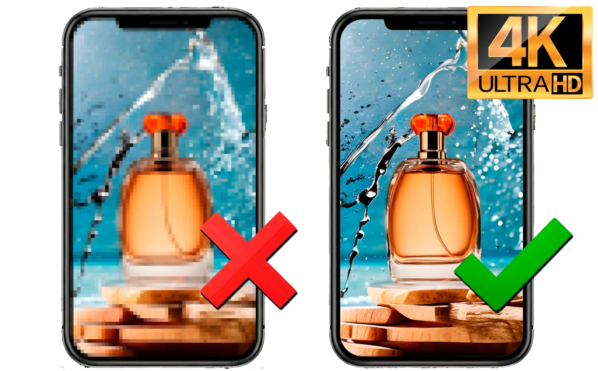 High-Resolution Output.