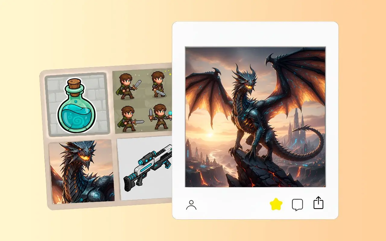 Where Can You Use Line Drawings?: Game Assets & Sprites.