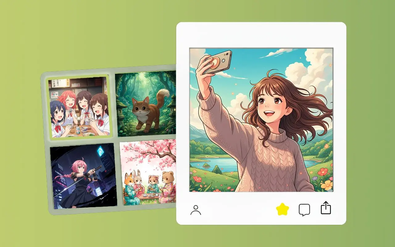 Where Can You Use Line Drawings?: Create Anime Photos.