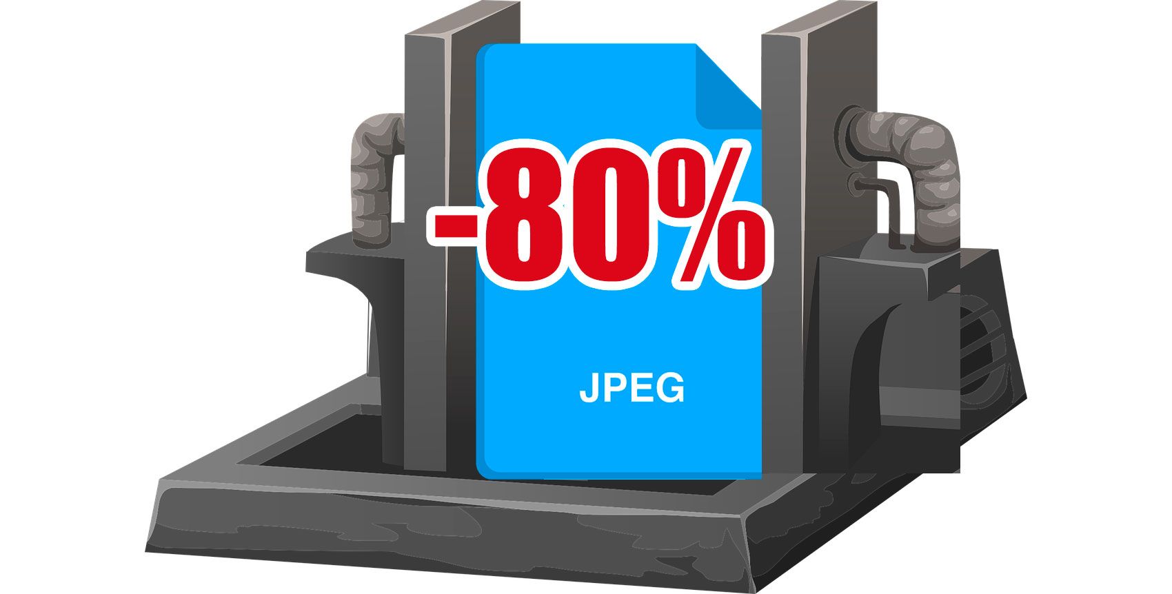 Make jpeg smaller.