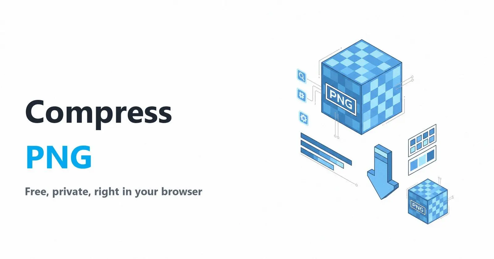 Why compress PNG here.