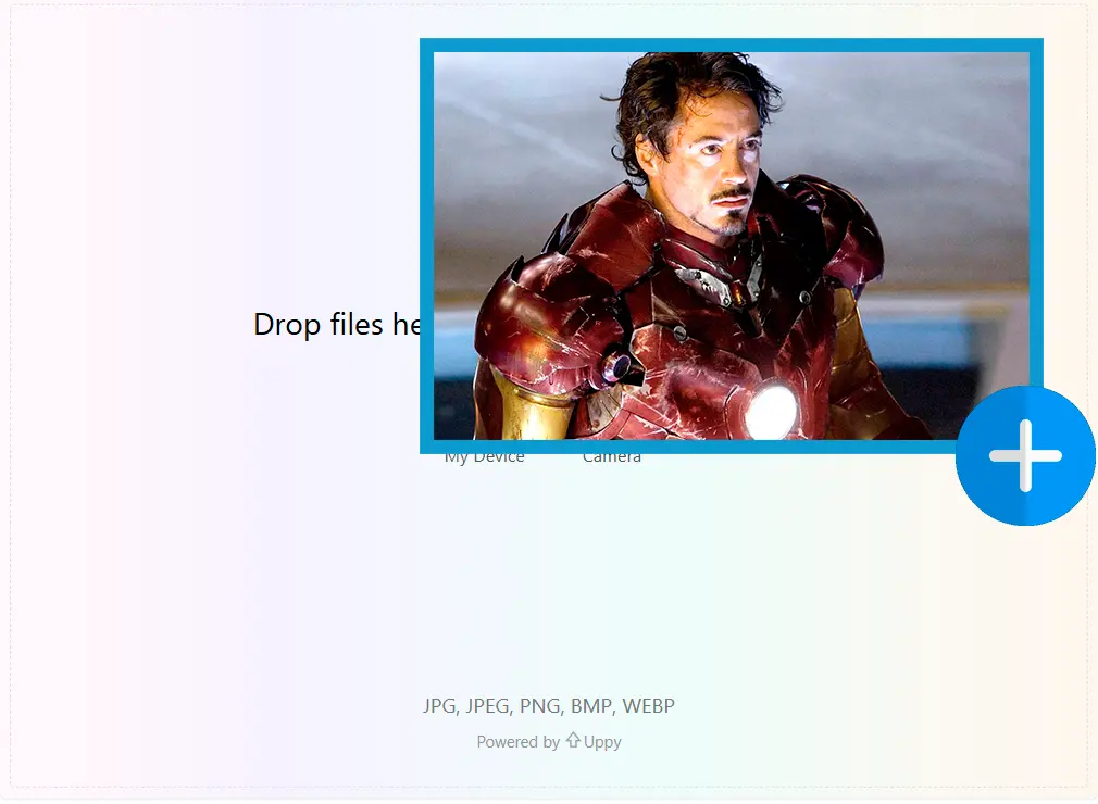 Upload Target Media.