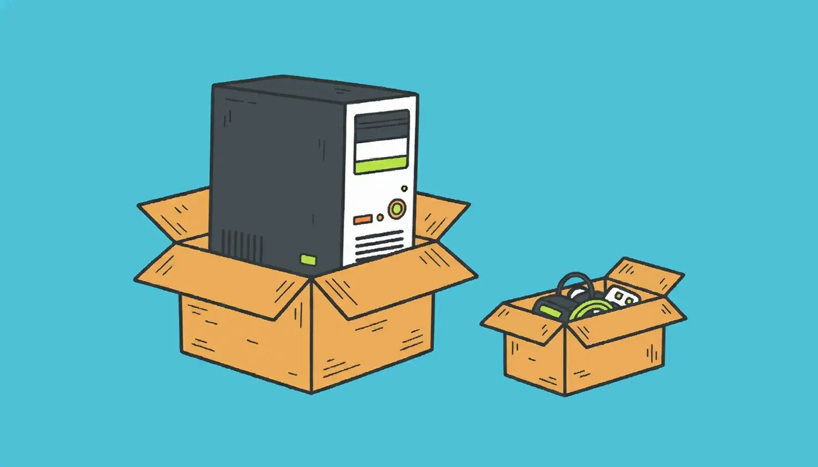 Donating an old PC.