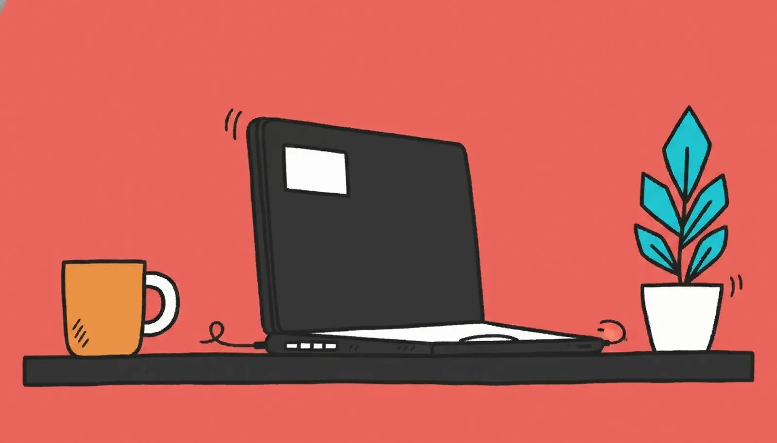Returning a work or leased laptop.