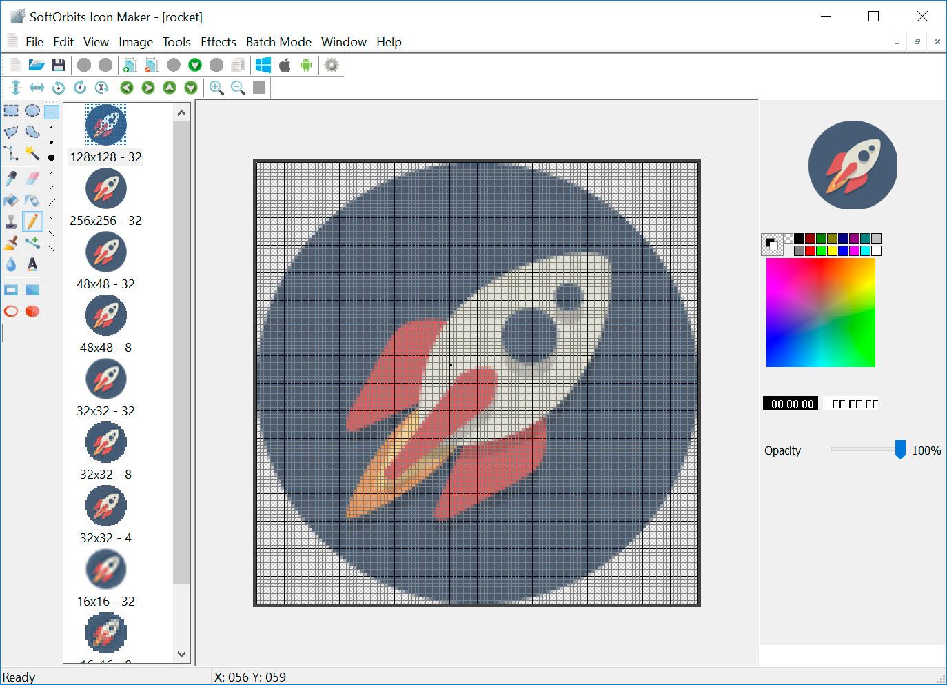 Icon maker software.