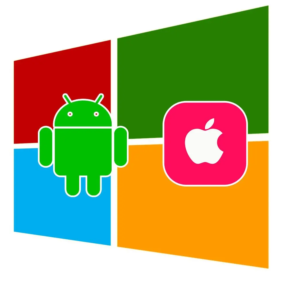 Create icons for windows, android, ios.