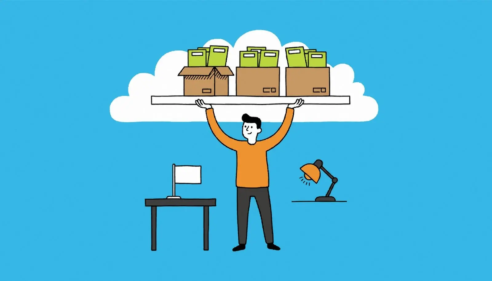 What moves from the PST into your Microsoft 365 mailbox.
