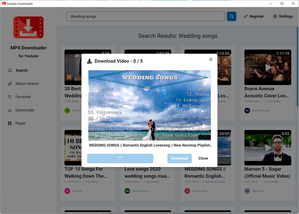 MP4 Downloader for YouTube Videos