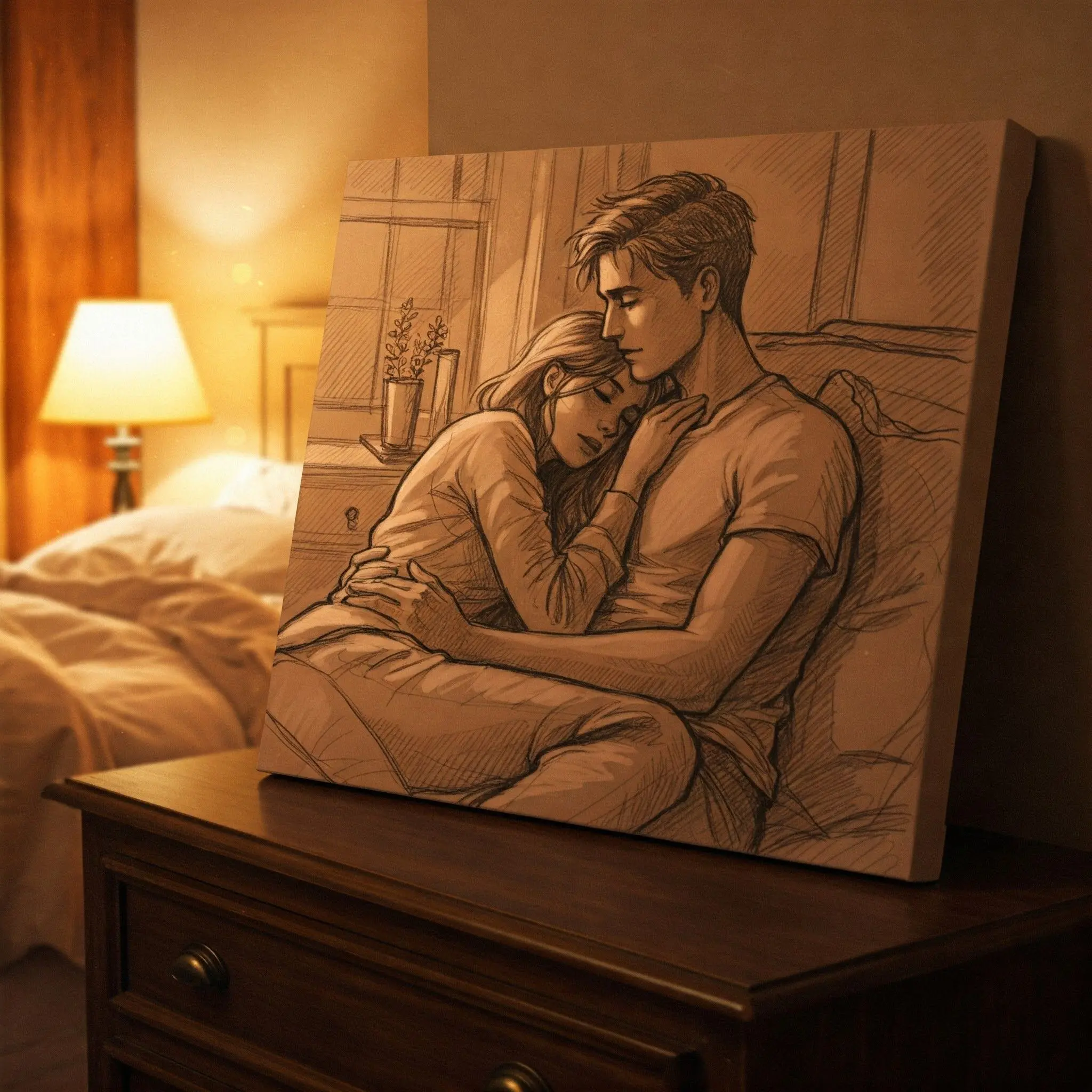 Where Can You Use Line Drawings?: Create a Piece of Art for Your Home.
