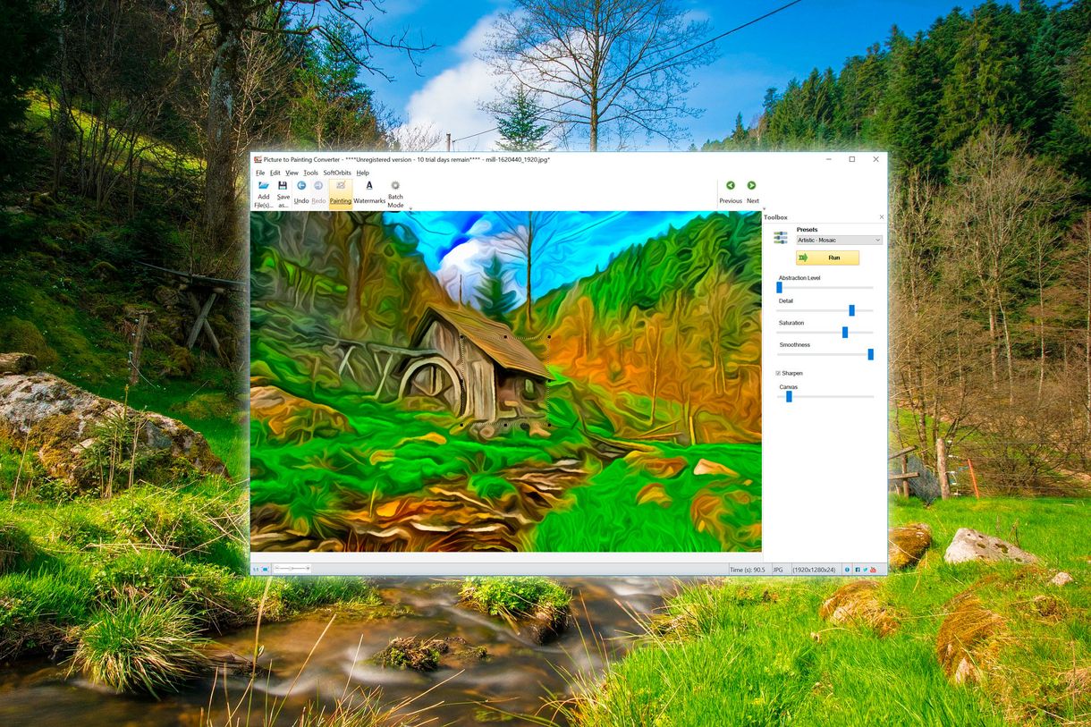 Picture To Oil Painting Converter Software Free Download