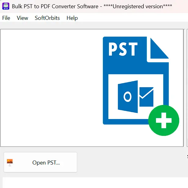 Open the PST.