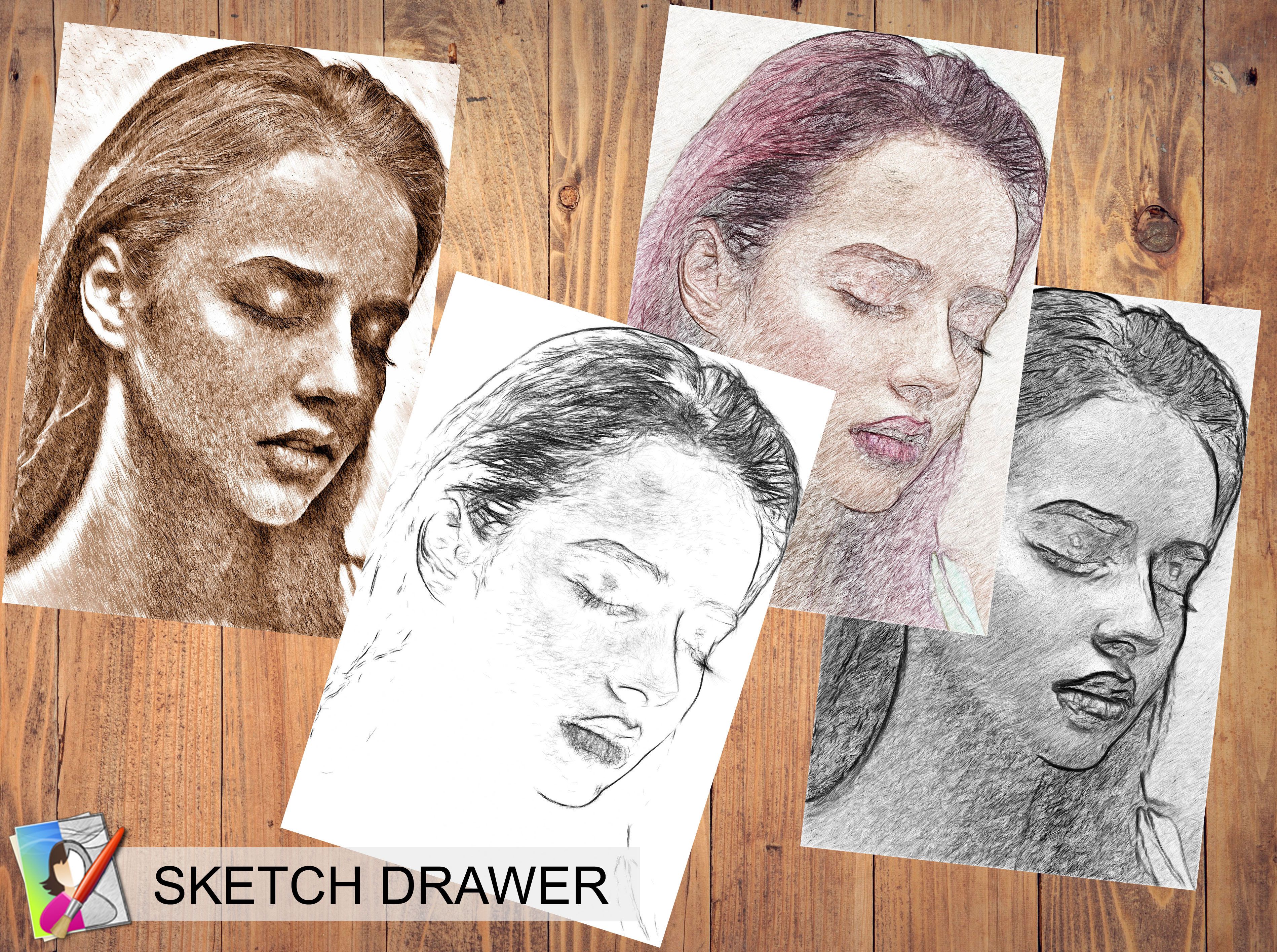 Pencil Sketch Photo Effects Photoshop Action Download  PSDESIRE