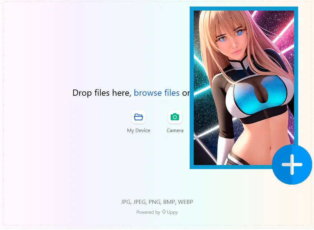 Upload Your Target Video.