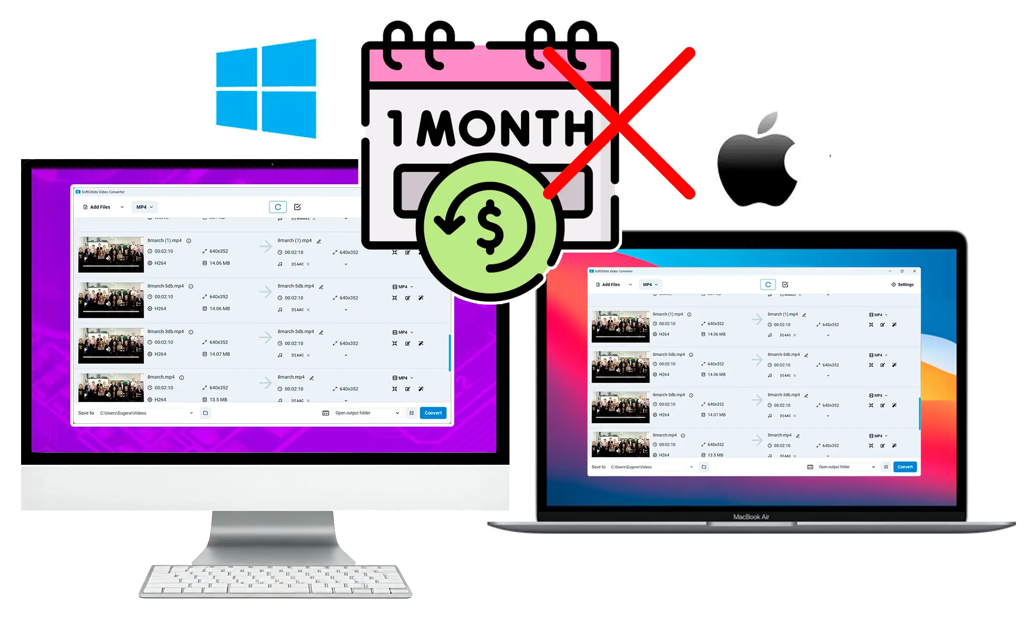 No Need to Pay Monthly.