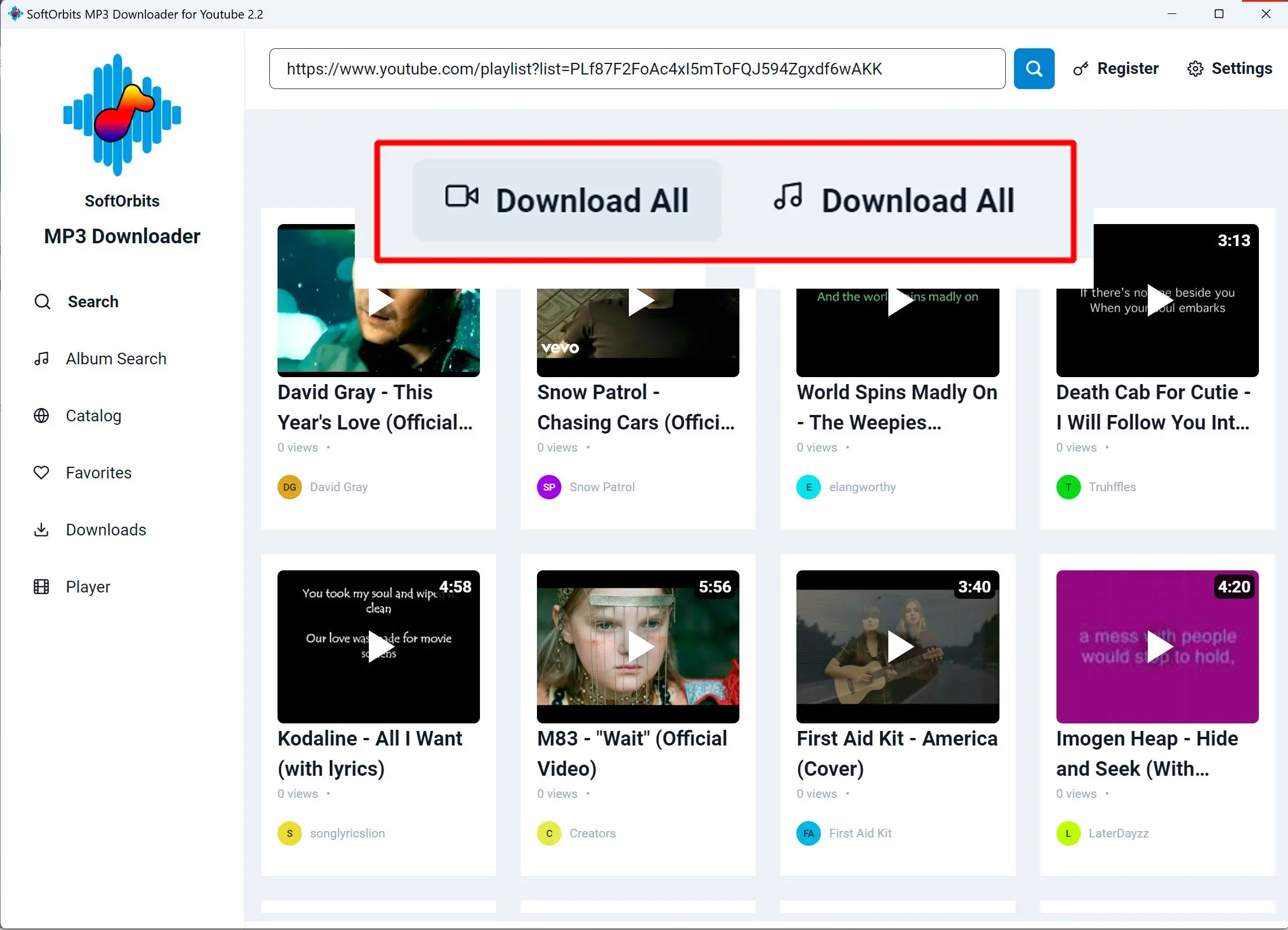Start the Download.