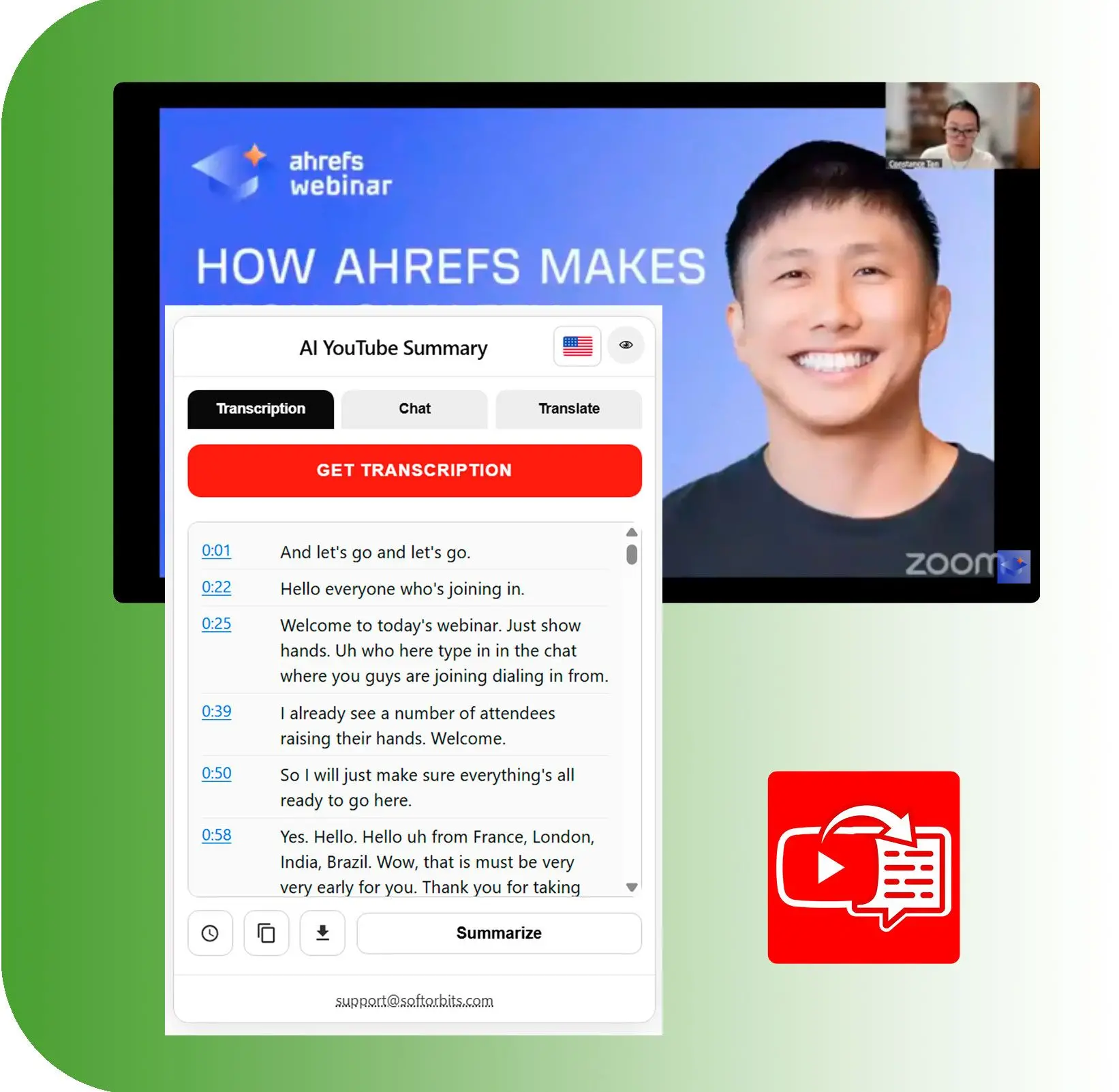 Learn, extract information, and take notes.