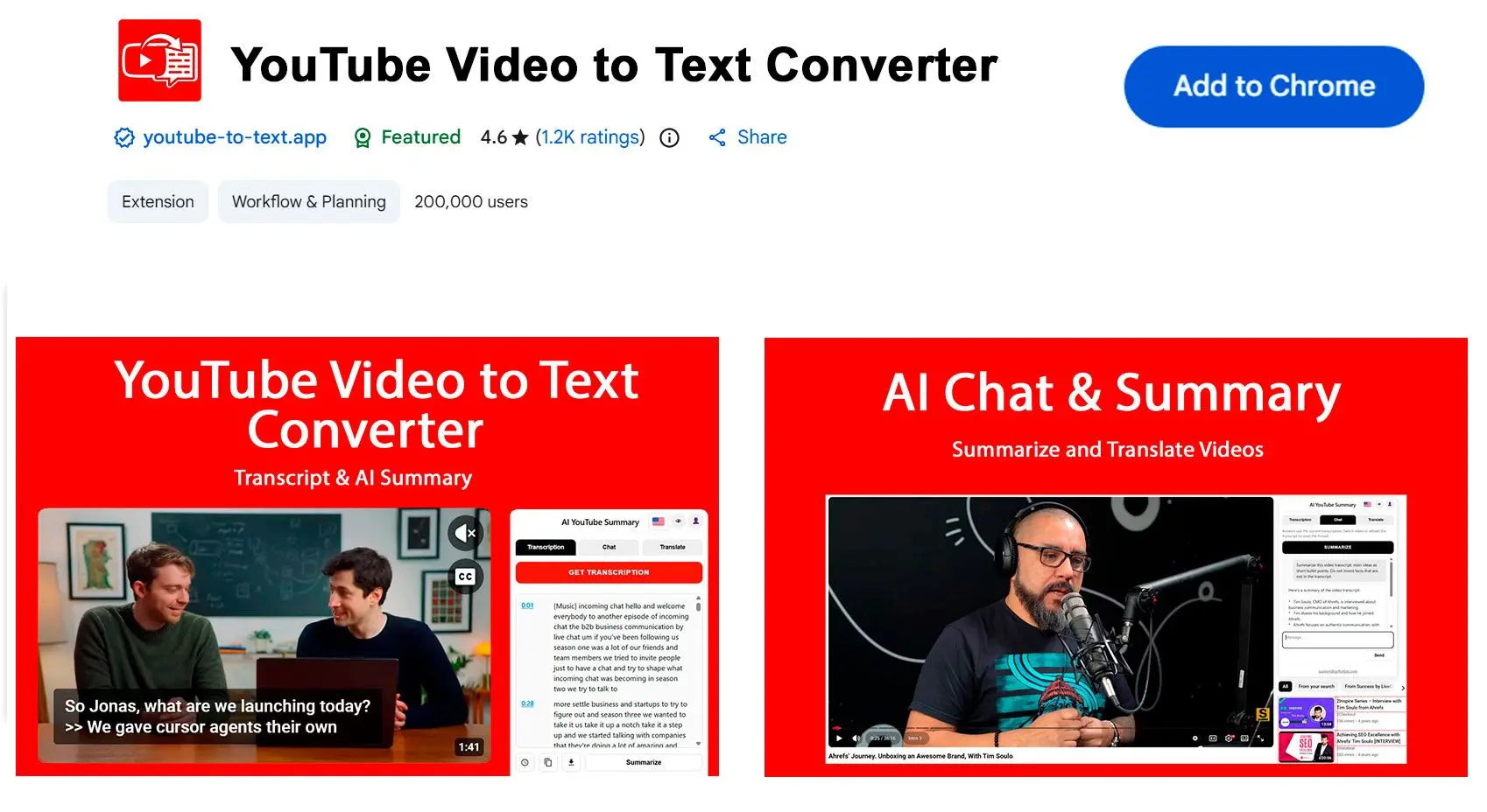 Install Google Chrome Extension.