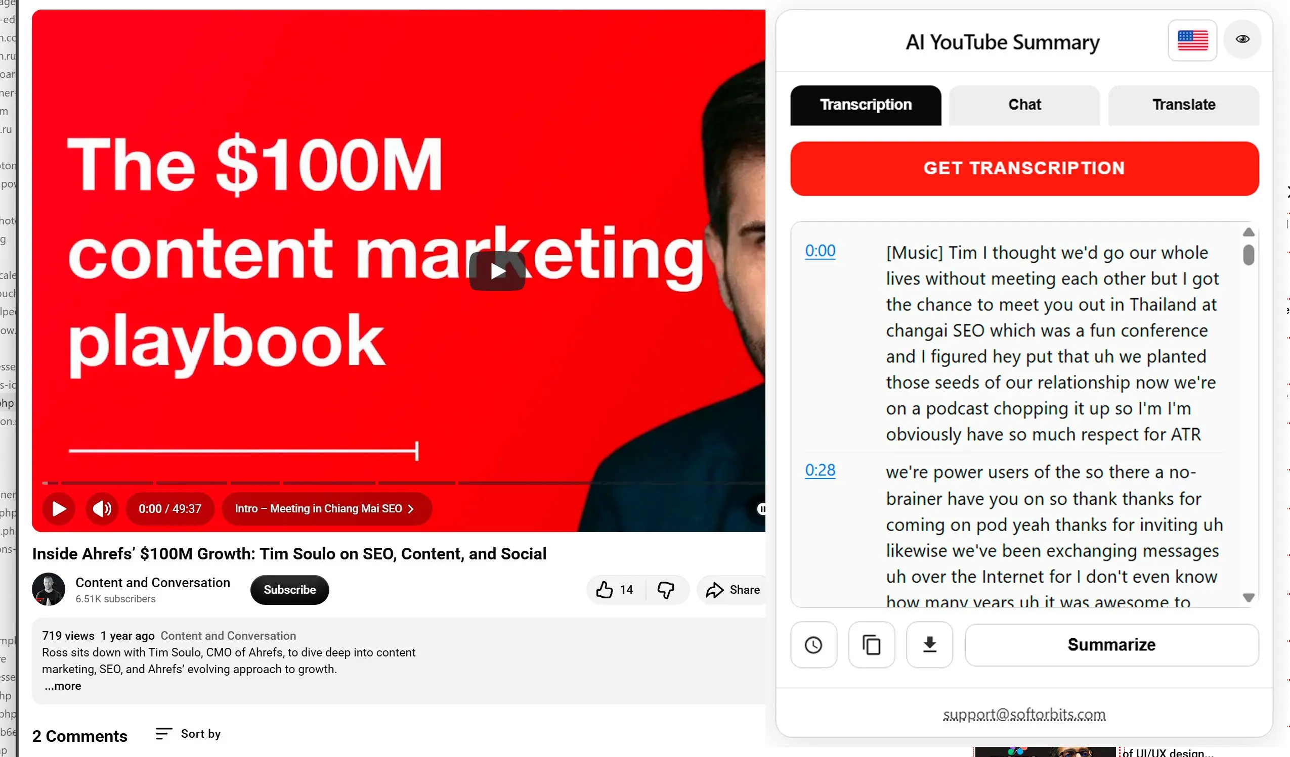 Extract Text from Video.