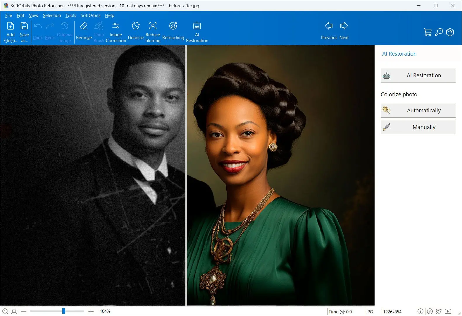 photo restoration software free download