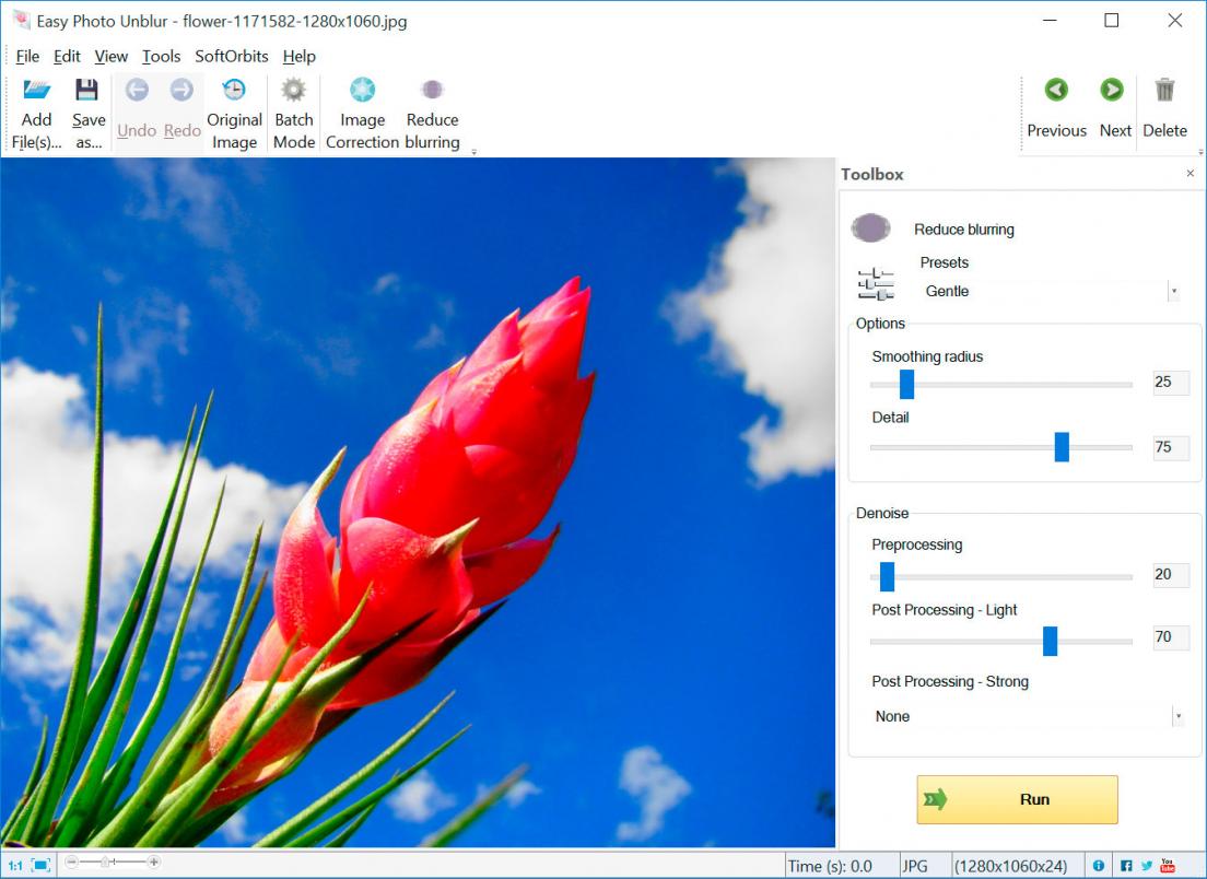Easy Photo Unblur Screenshot.