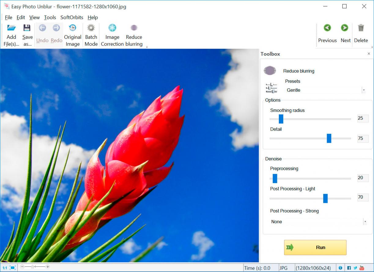 Easy Photo Unblur Screenshot.
